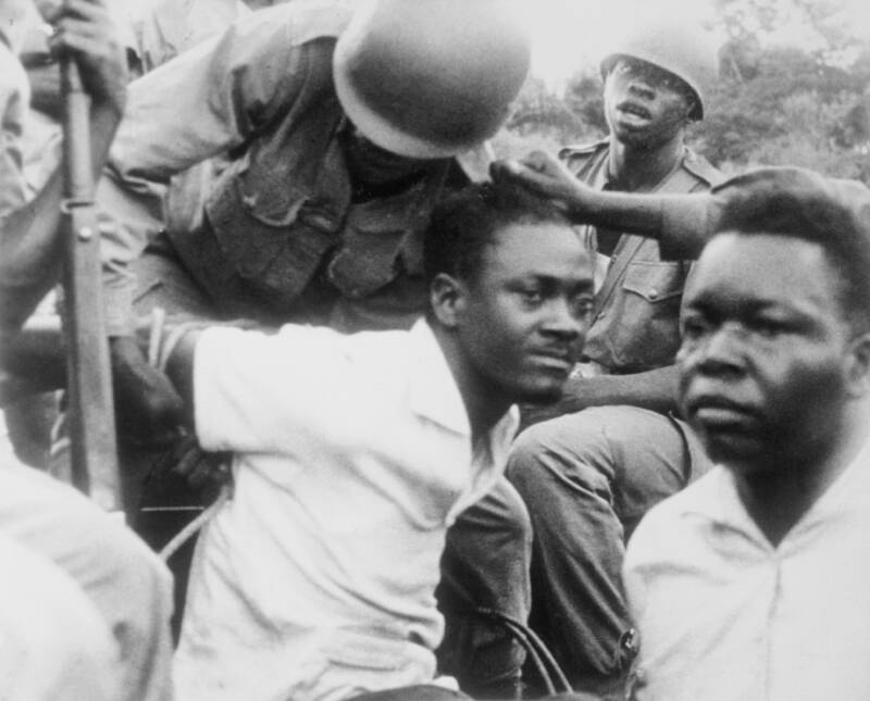 Patrice Lumumba Arrested