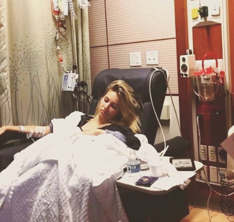 Stephanie Matto In The Hospital