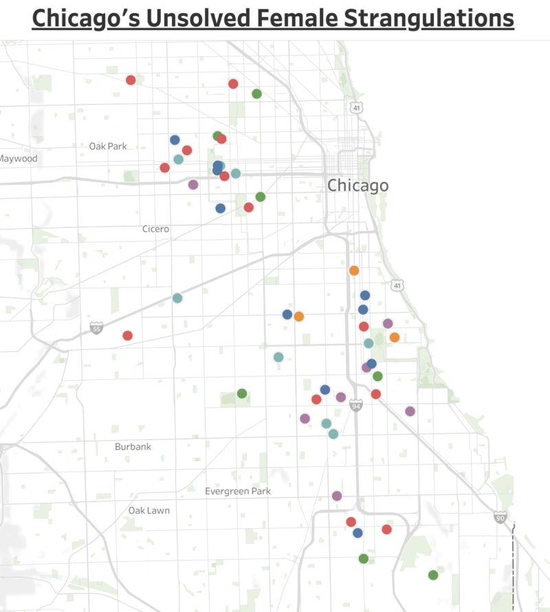 Chicago Serial Killer Murder Locations
