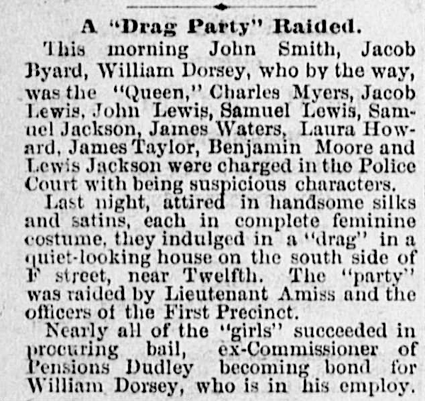 Newspaper Clipping About William Dorsey Swann