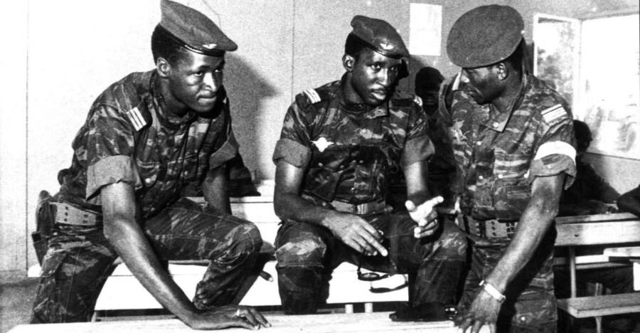 Thomas Sankara And Blaise Compaore