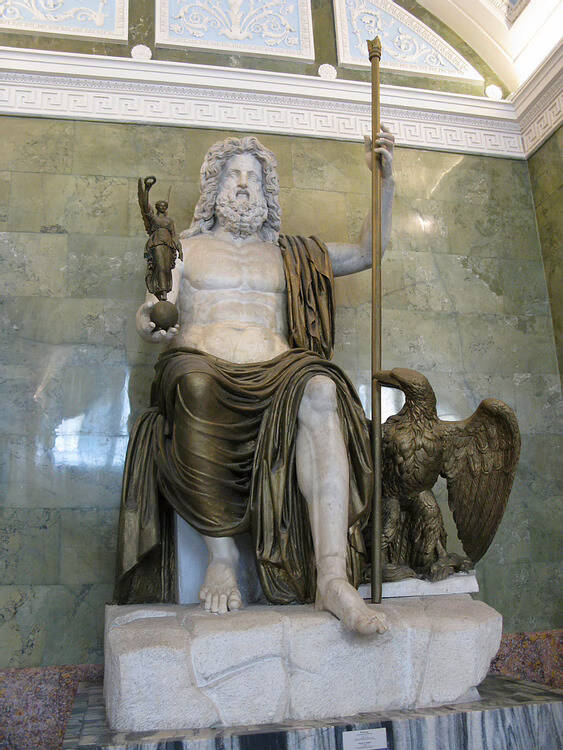 Zeus Temple Sculpture Replica