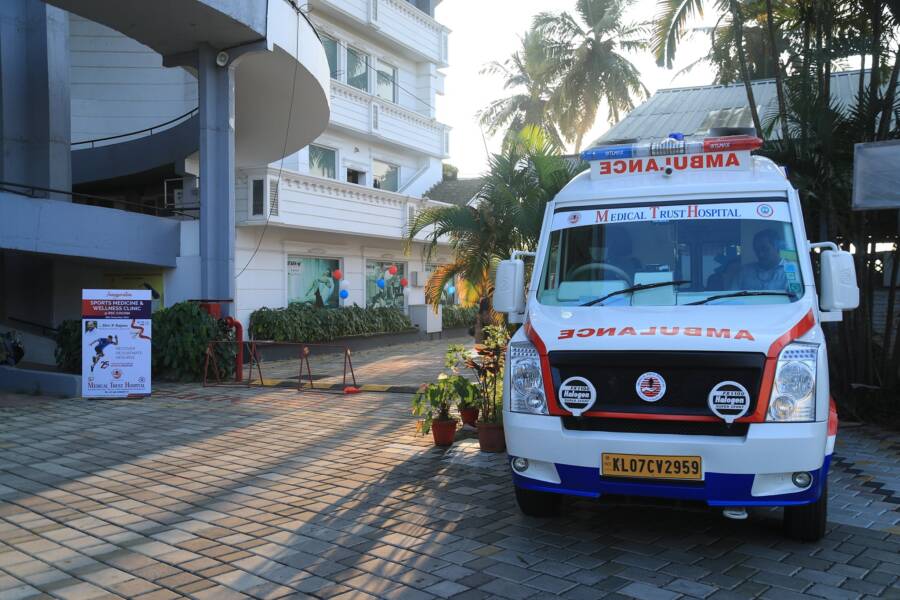 Ambulance At Medical Trust Hospital