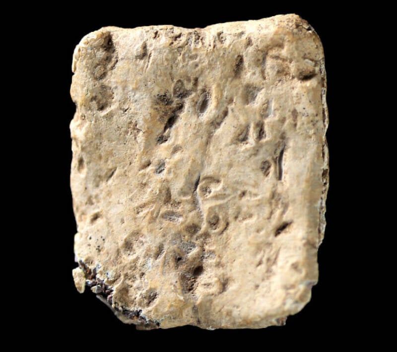 Ancient Curse Tablet Discovered In Israel