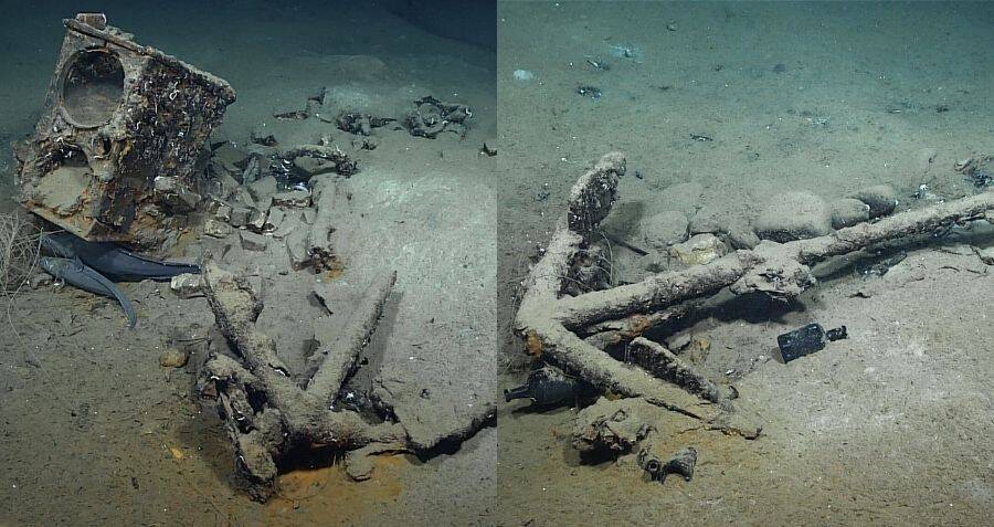 Wreck of whaling ship from Massachusetts which sank nearly 190 years ago  discovered in Gulf of Mexico, may offer clues about the history of its  diverse crew 