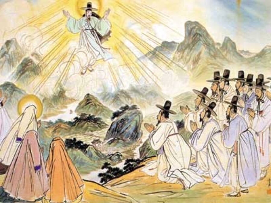 Korean Depiction Of Jesus