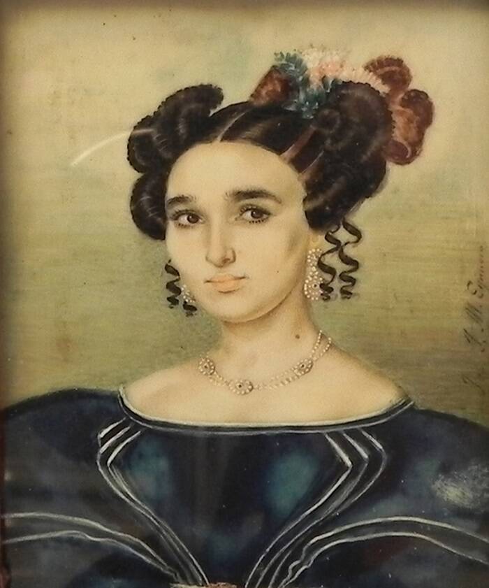 Manuela Saenz Portrait