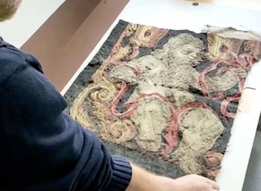 Recovered Tapestry Section