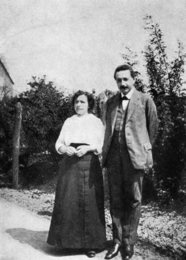 Albert Einstein And Mileva Marić