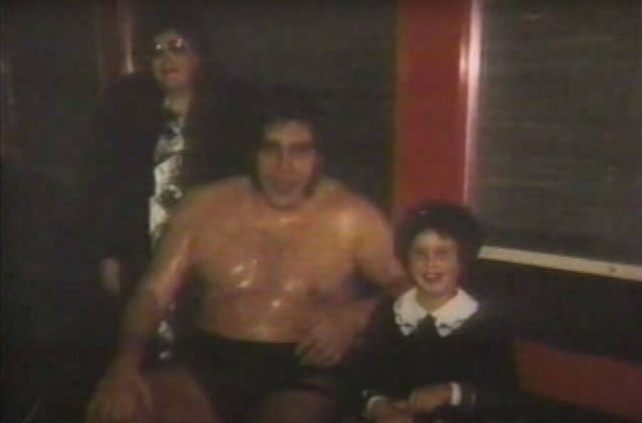 Andre The Giant With Robin Christensen-Roussimoff