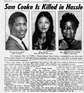 Sam Cooke's Death And The Mystery Surrounding It