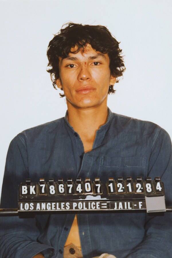 Fotografía policial de Richard Ramírez en 1984
