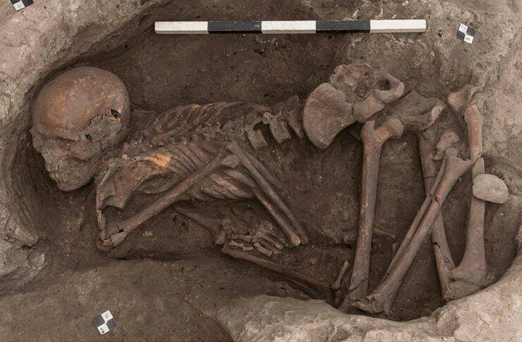 Skeleton Buried At Catalhoyuk