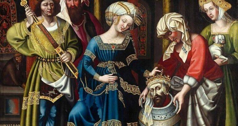 Tomyris Campin Painting