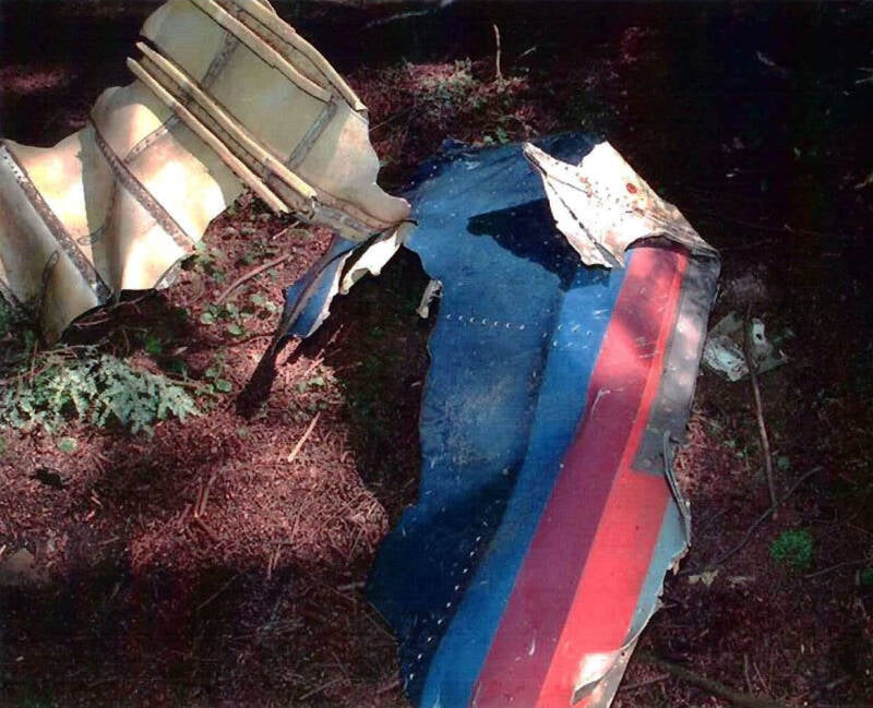 United Flight 93 Wreckage