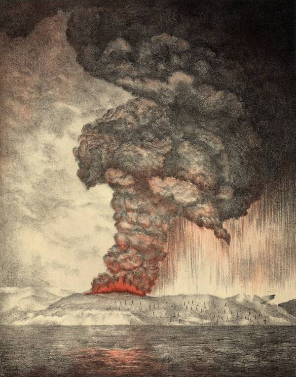 Krakatoa Eruption