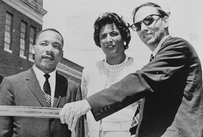 Constance Baker Motley And Martin Luther King