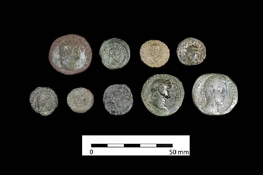 monedas romanas