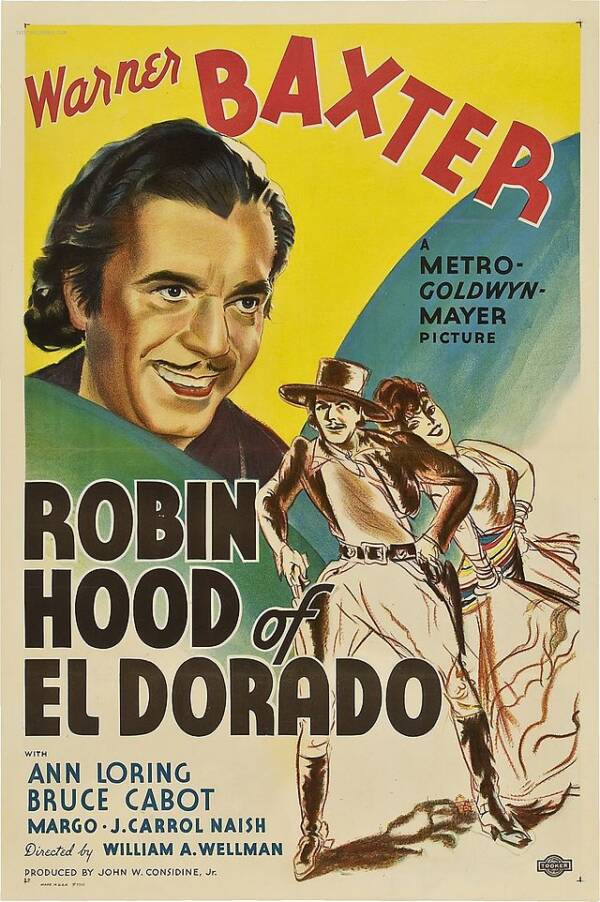 The Robin Hood Of El Dorado Movie Poster