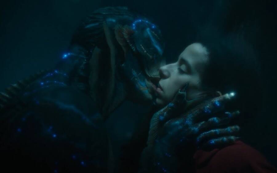 The Shape Of Water Kiss