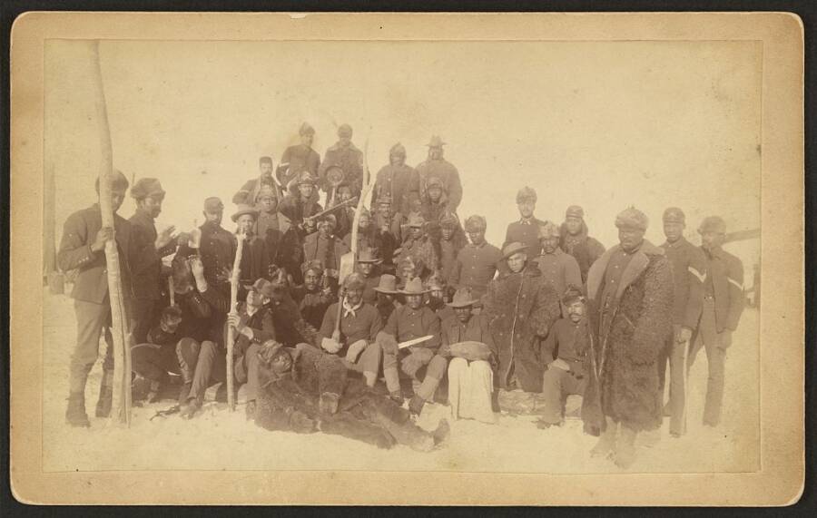 Buffalo Soldiers In 1890