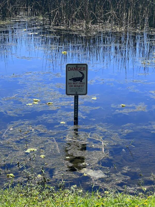 Taylor Lake Sign
