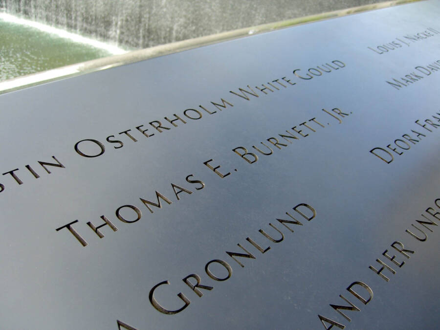 Tom Burnett's Name At 9/11 Memorial