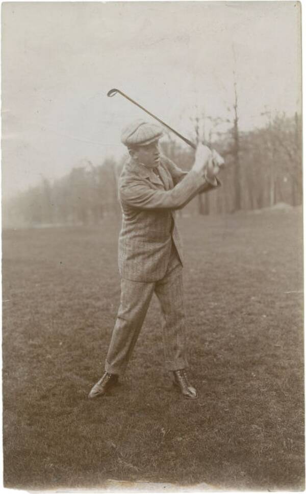 Eben Byers Playing Golf