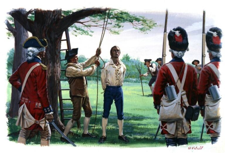 Nathan Hale, The American Patriot Hanged By The British