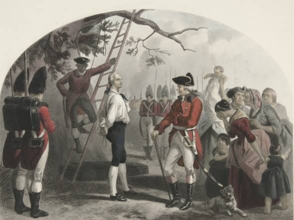 The Hanging Of Nathan Hale