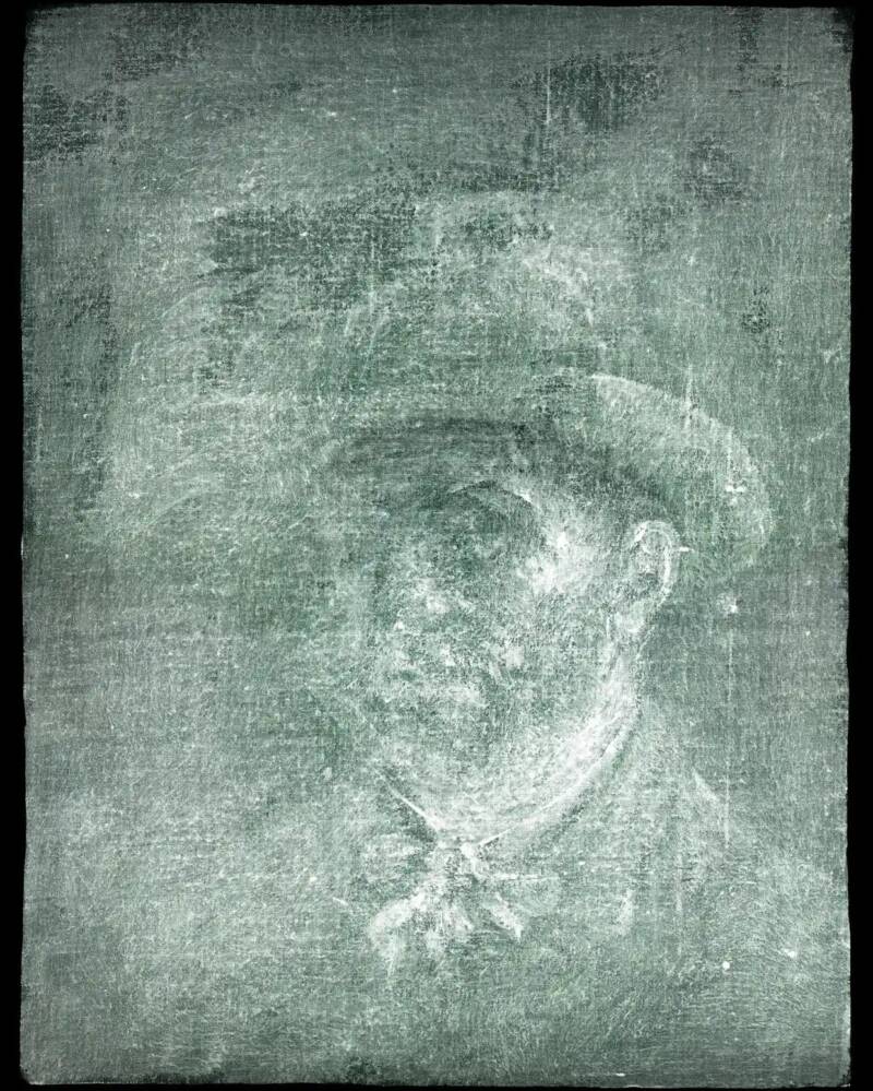 Hidden Van Gogh Self Portrait