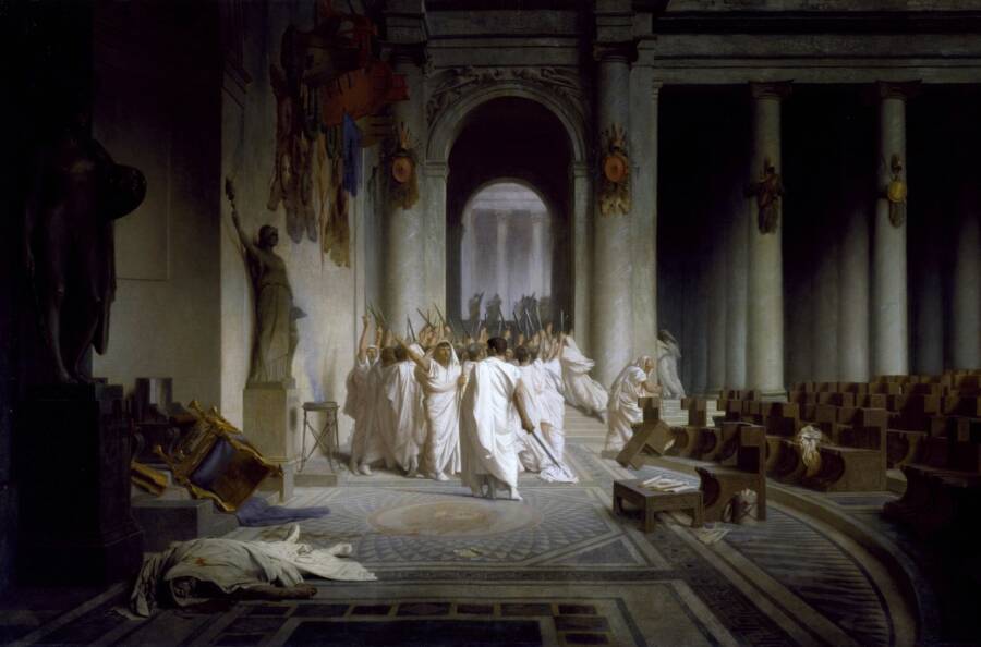 The Death Of Julius Caesar