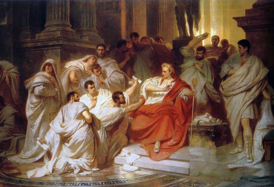 the-assassination-of-julius-caesar-by-the-roman-senate