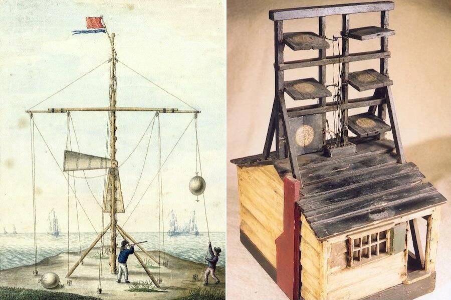 Semaphore And Pre-Electric Telegraph Devices