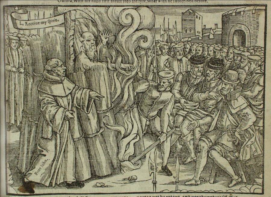 Thomas Cranmer's Death
