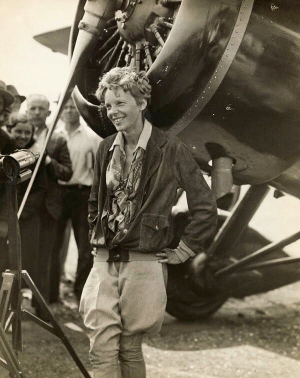 Amelia Earhart Portrait