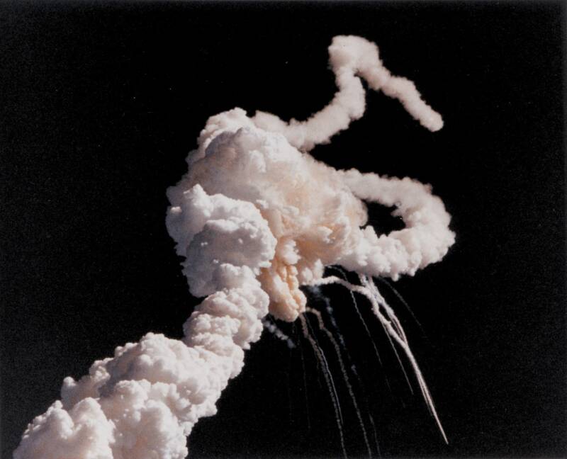 Explosion de la navette spatiale Challenger