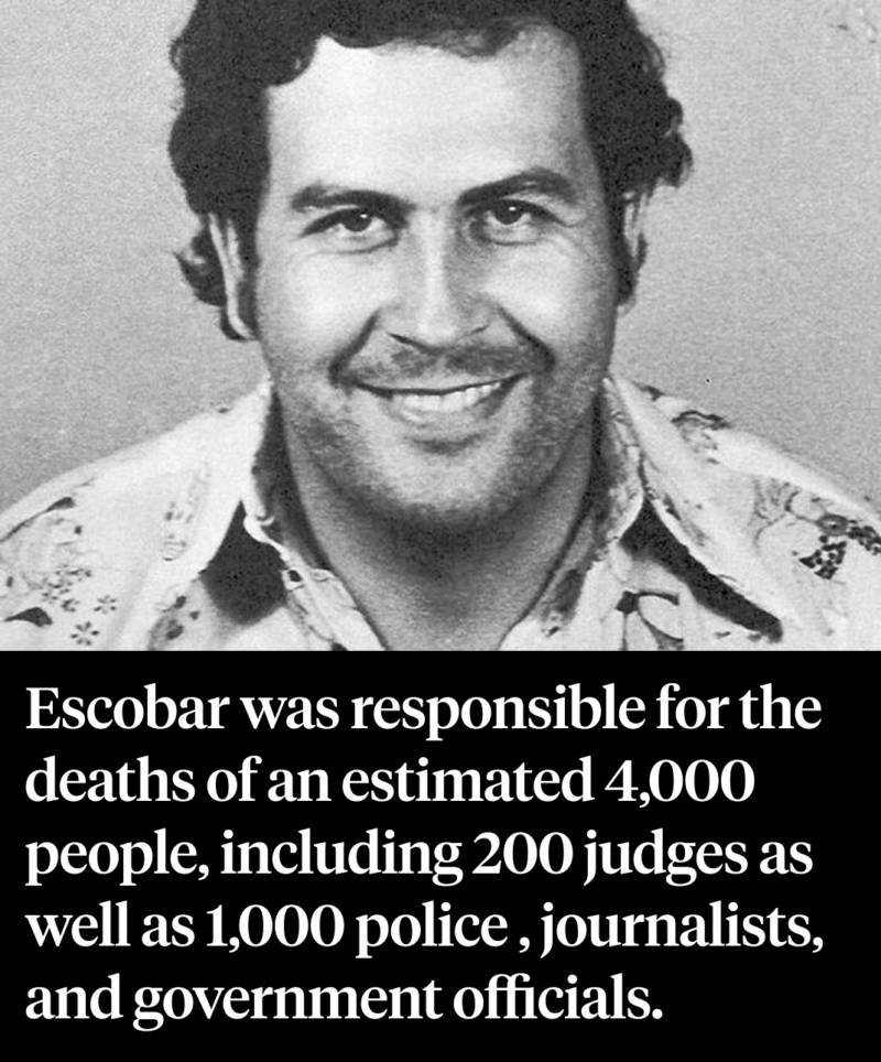 Escobar Mugshot