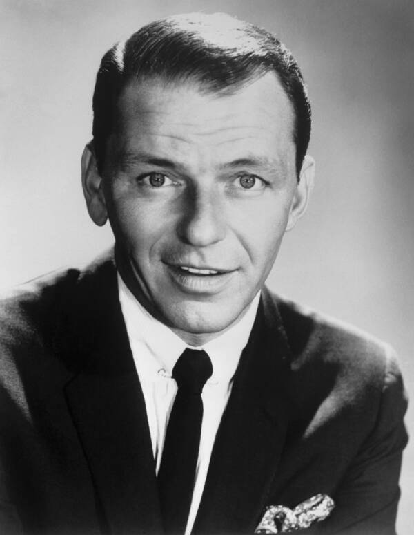 Portrait Of Frank Sinatra In 1962
