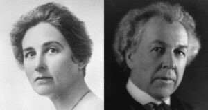 Mamah Borthwick Alongside Frank Lloyd Wright
