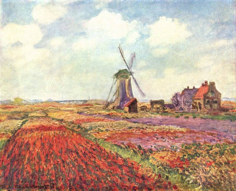 Monet Tulip Fields