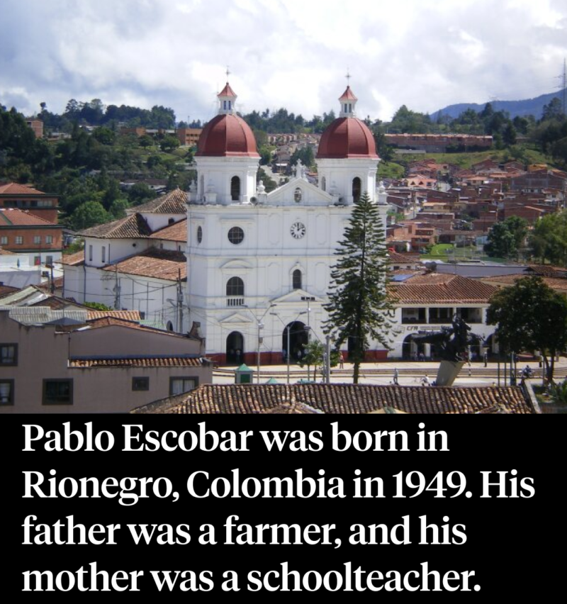 Pablo Escobar Birthplace