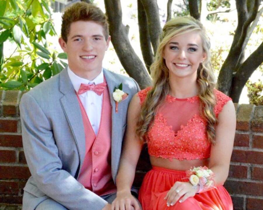Riley Gaul And Emma Walker Before Prom