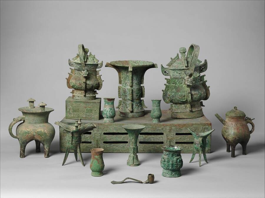 Artefacts de la dynastie Shang