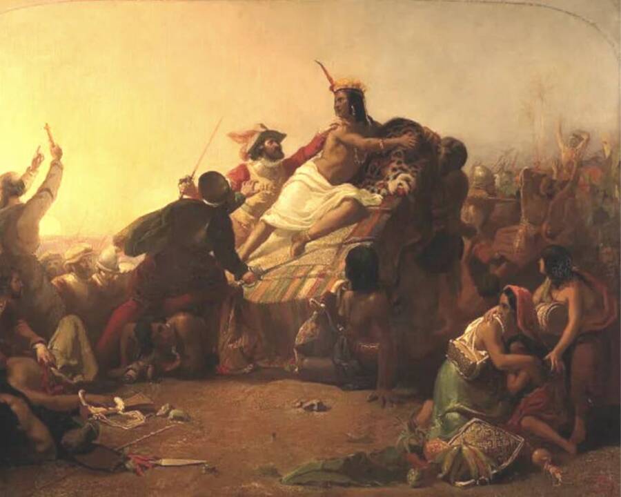 The Capture Of Atahualpa