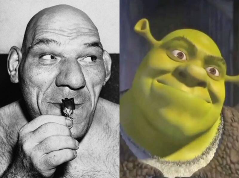 Maurice Tillet The Real-Life Shrek