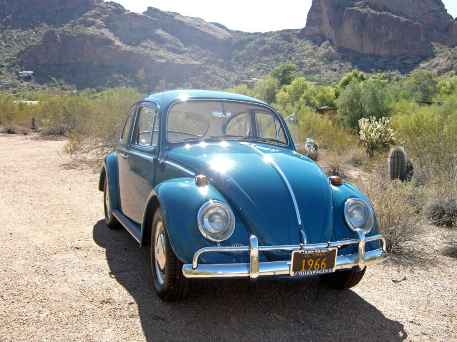 A 1966 Volkswagen Bug