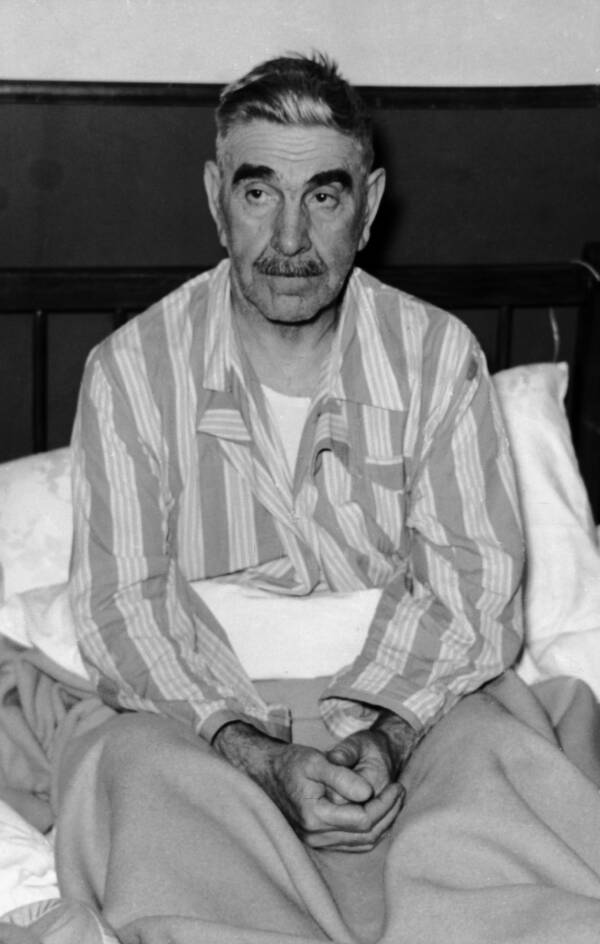 Ante Pavelić In Hospital
