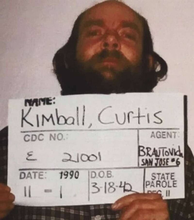 Curtis Kimball 1990 Mug Shot