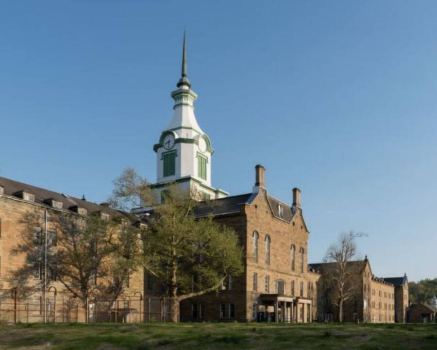 Exterior View Of Asylum